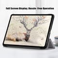 Miniatyrbild 4 av 9: iPad Air 10.9 4th Gen (2020) Fodral Tri-fold Grå