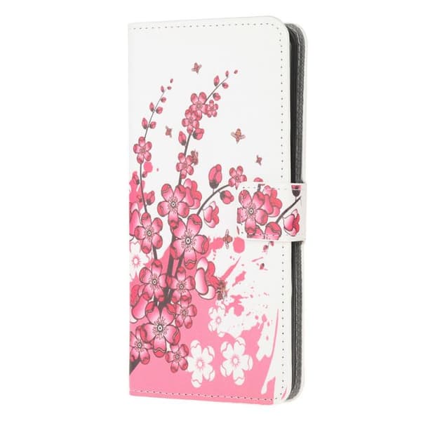 Plånboksfodral Samsung Galaxy A52 / A52s - Körsbärsblommor
