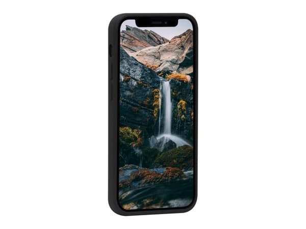 dbramante1928 - Baksidedeksel for mobiltelefon - 100 % resirkulert plast - nattsvart - for Apple iPhone 12 Pro Max