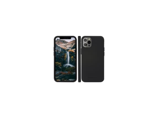 dbramante1928 - Baksidedeksel for mobiltelefon - 100 % resirkulert plast - nattsvart - for Apple iPhone 12 Pro Max