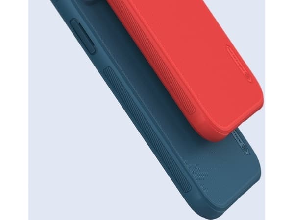 Nillkin Nillkin Etui Frosted Shield Pro iPhone 12 Mini czerwone