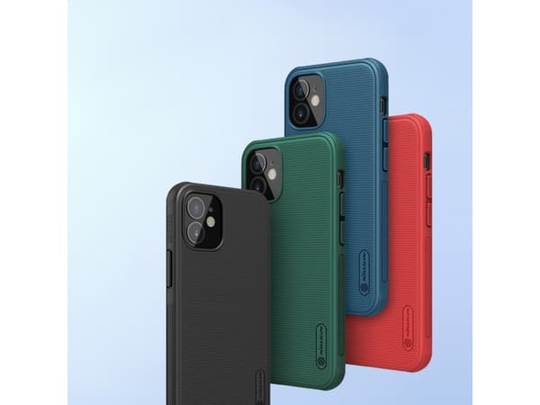 Nillkin Nillkin Etui Frosted Shield Pro iPhone 12 Mini czerwone