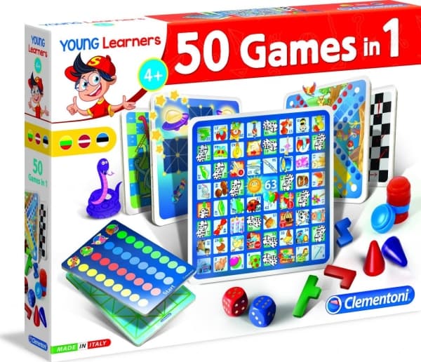 Clementoni 50 Games In 1 (Lt/Lv/Ee) 50538