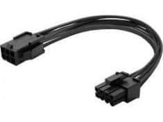 Savio AK-49 kabel zasilajcy 6 pins - 8 pins (6+2) PCI-Express, 0,18 m
