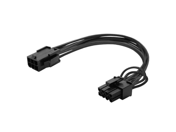 Savio AK-49 kabel zasilajcy 6 pins - 8 pins (6+2) PCI-Express, 0,18 m