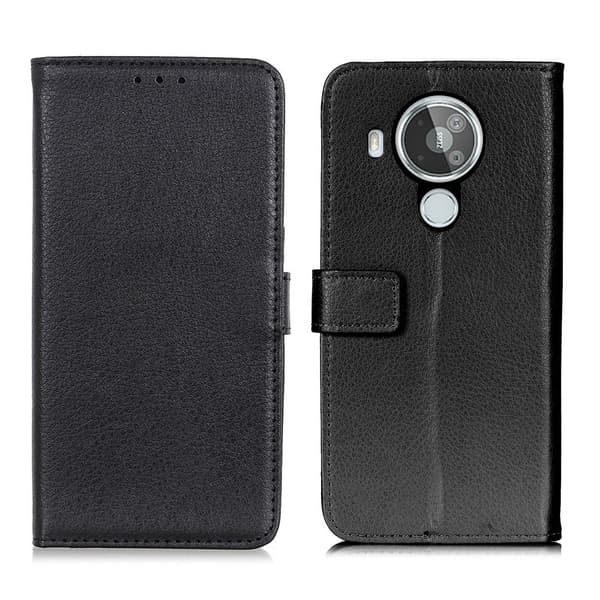 Litchi Wallet Stand Case for Nokia 7.3
