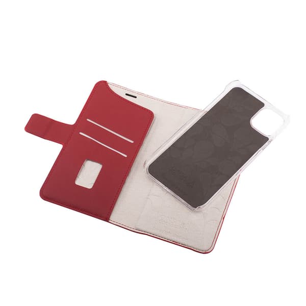 Lommebokveske iPhone 12  Mini Saffiano Red