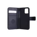 Miniatyrbillede 3 af 7: RADICOVER Strålingsbeskyttende Wallet PU iPhone 12 Mini Flipcover RFID Sort