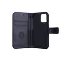 Miniatyrbillede 2 af 7: RADICOVER Strålingsbeskyttende Wallet PU iPhone 12 Mini Flipcover RFID Sort