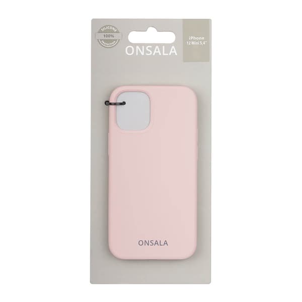 Mobildeksel Silikon Sand Pink - iPhone 12 Mini