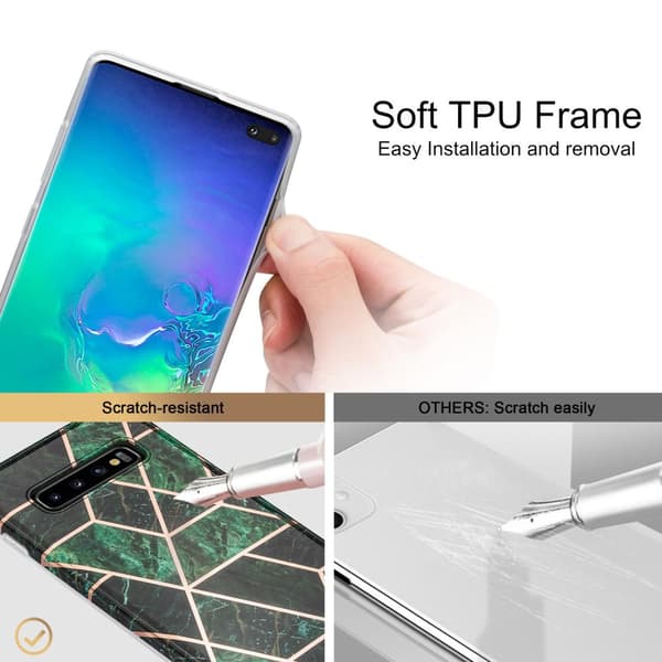 Boom of Sweden Grid skal Galaxy S10 - Lila Marmor