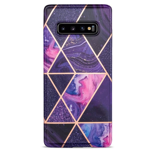 Boom of Sweden Grid skal Galaxy S10 - Lila Marmor