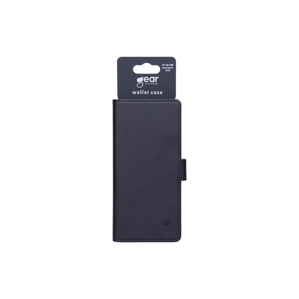 GEAR Plånboksväska Svart till Sony Xperia 10 III (Xperia 10 Mark III)