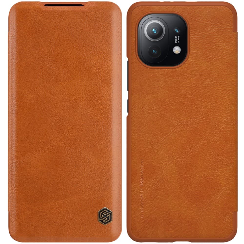 Xiaomi Mi 11 Fodral Qin Series Brun