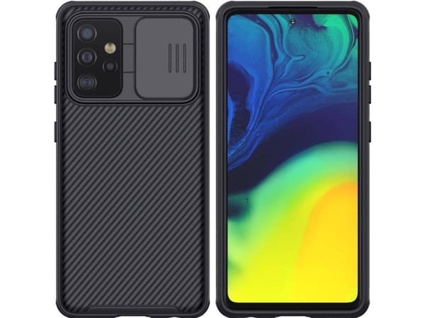 Nillkin CamShield Pro fodral för Samsung Galaxy A52 5G/4G (sort) universal