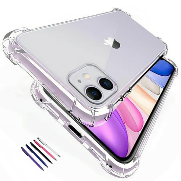 iPhone 12 - Cover / Beskyttelse Transparent