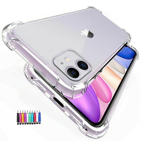 iPhone 12 - Cover / Beskyttelse Transparent