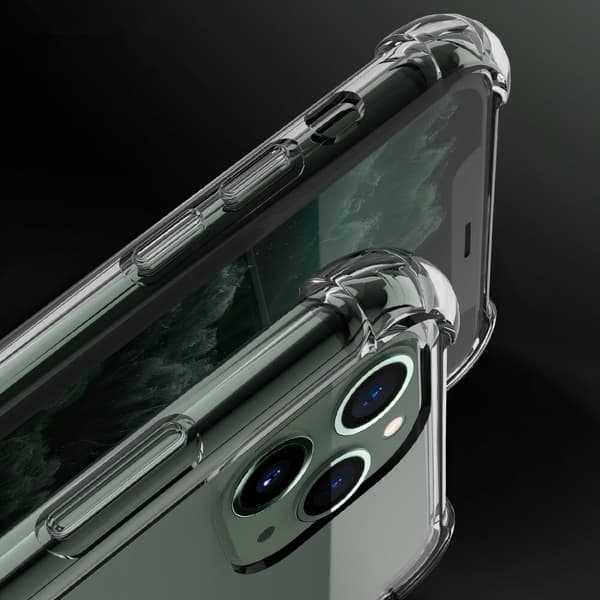 Suojaa iPhone 12 Pro - Läpinäkyvä Kuori!
