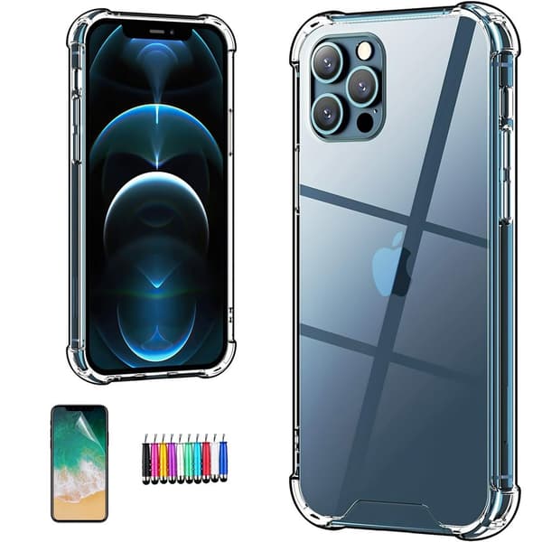 Beskyt din iPhone 12 Pro - Transparent Skal!