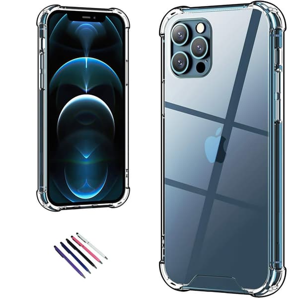 Suojaa iPhone 12 Pro - Läpinäkyvä Suojus!