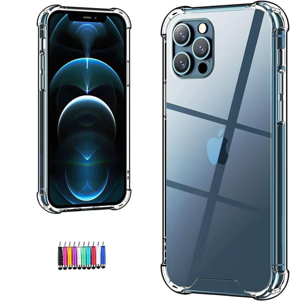 Beskyt din iPhone 12 Pro - Transparent Skal!