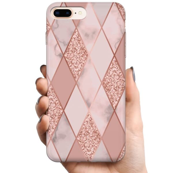 Apple iPhone 8 Plus TPU Mobilcover Let Forsøgt