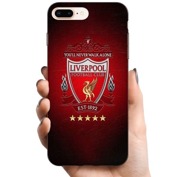 Apple iPhone 8 Plus TPU Mobilcover YNWA Liverpool