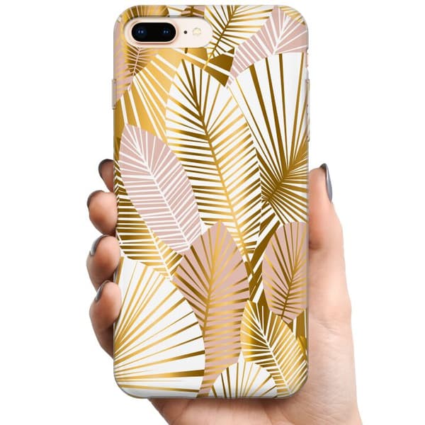 Apple iPhone 8 Plus TPU Mobilskal Gold