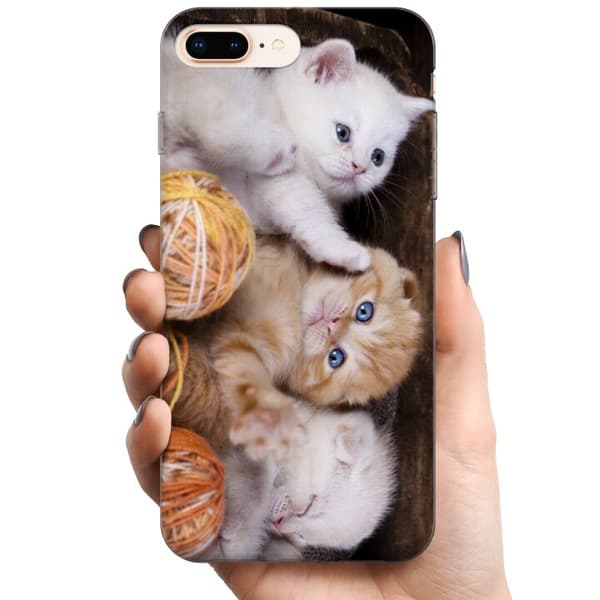 Apple iPhone 8 Plus TPU Mobilcover Katte