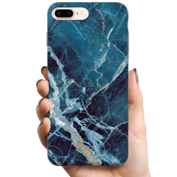 Apple iPhone 8 Plus TPU Mobilcover Marmar
