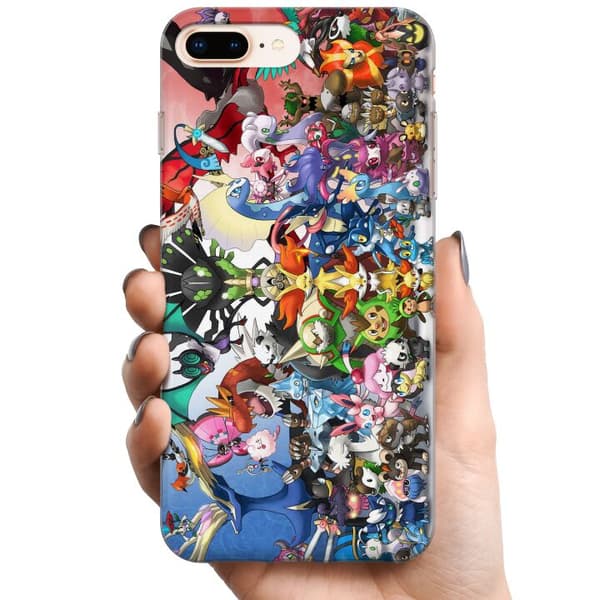 Apple iPhone 8 Plus TPU Mobilcover Pokemon