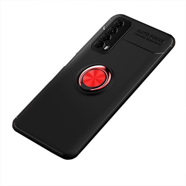 Smidigt Skal med Ringhållare - Huawei P Smart 2021