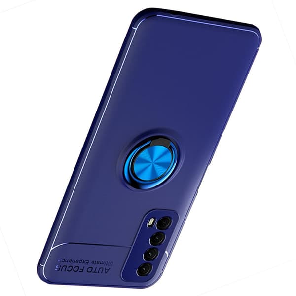 Smidigt Skal med Ringhållare - Huawei P Smart 2021