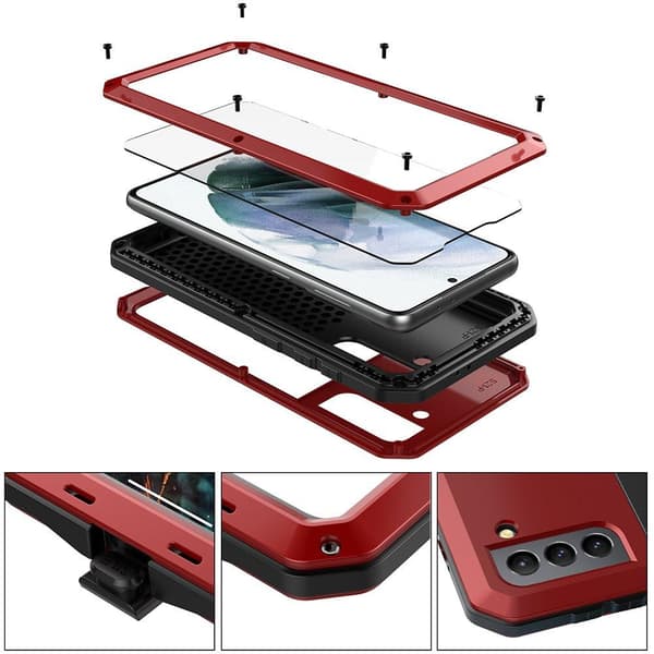 Stötdämpande Skal i Aluminium - Samsung Galaxy S21