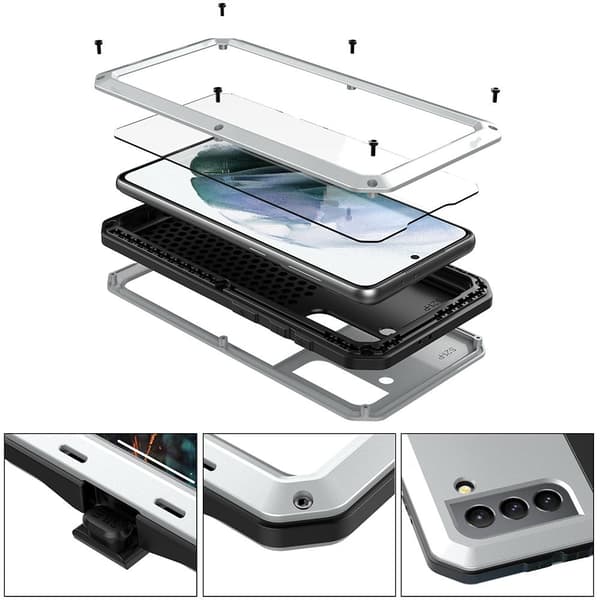 Stötdämpande Skal i Aluminium - Samsung Galaxy S21