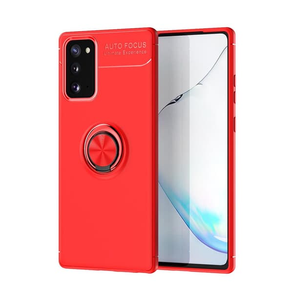 Samsung Galaxy S20FE - Stilsäkert Praktiskt Skal med Ringhållare