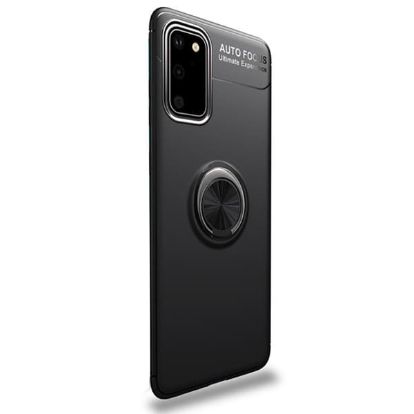 Samsung Galaxy S20FE - Stilsäkert Praktiskt Skal med Ringhållare