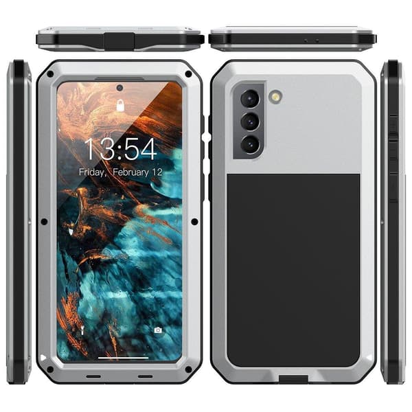 Samsung Galaxy S21 Plus - Kraftfullt Skyddsskal i Aluminium