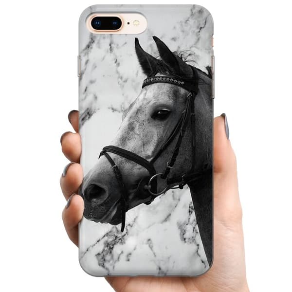 Apple iPhone 7 Plus TPU Mobilcover Hest