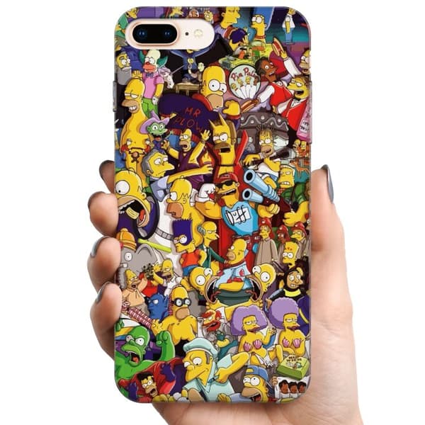 Apple iPhone 7 Plus TPU Mobilcover Simpsons