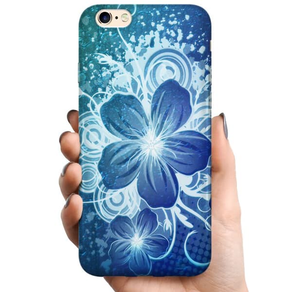 Apple iPhone 6 TPU Mobildeksel Blomster