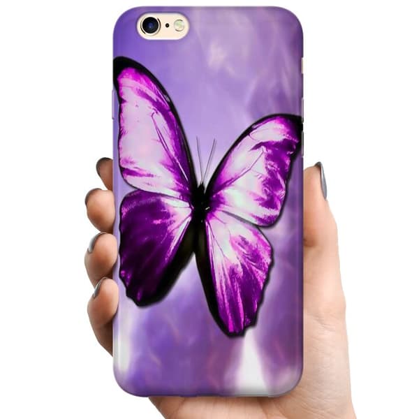 Apple iPhone 6 TPU Mobilcover Fjærilt