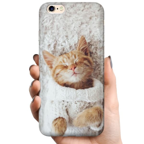 Apple iPhone 6 TPU Mobildeksel Katt