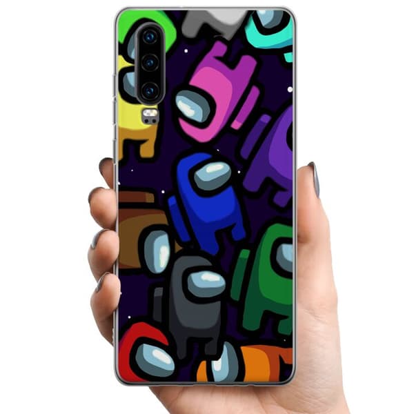 Huawei P30 TPU Mobilcover Among Us