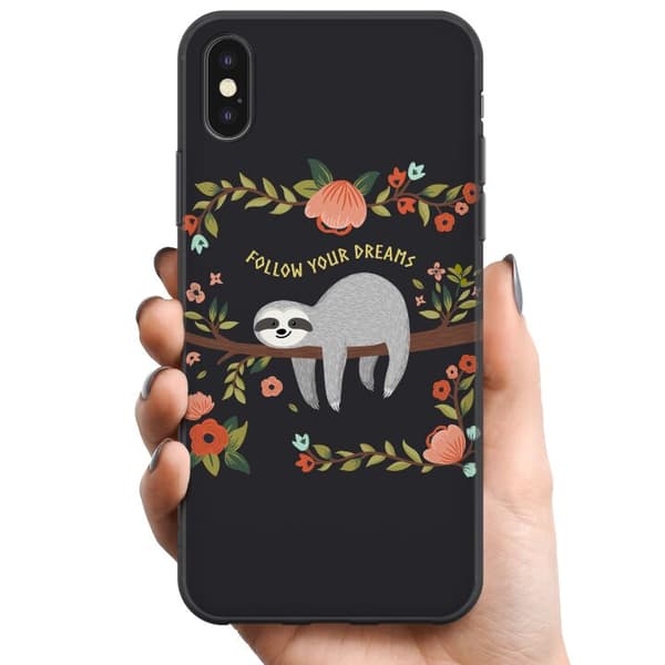 Apple iPhone X TPU Mobilcover Visdomsdværg
