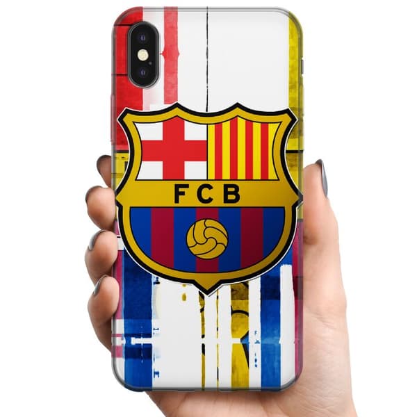 Apple iPhone X TPU Mobildeksel FC Barcelona