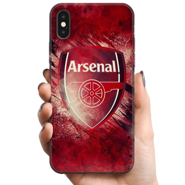 Apple iPhone X TPU Mobildeksel Arsenal Fotball