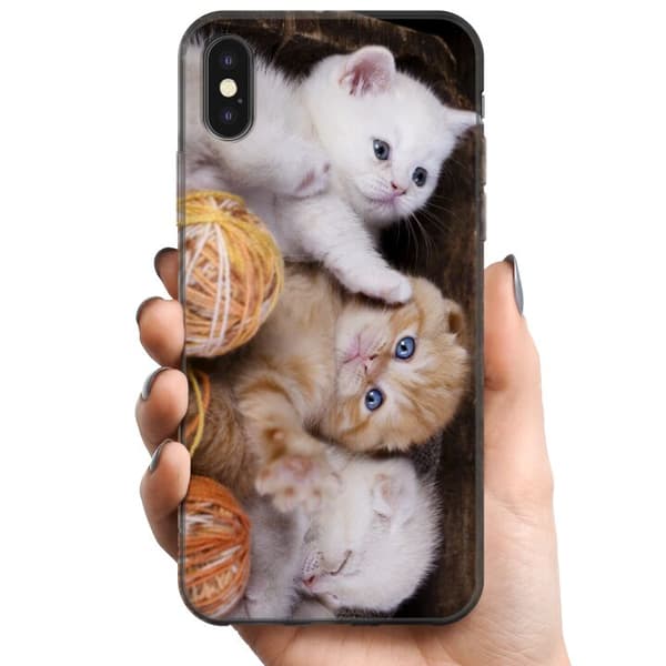 Apple iPhone X TPU Matkapuhelimen kuori Kissat