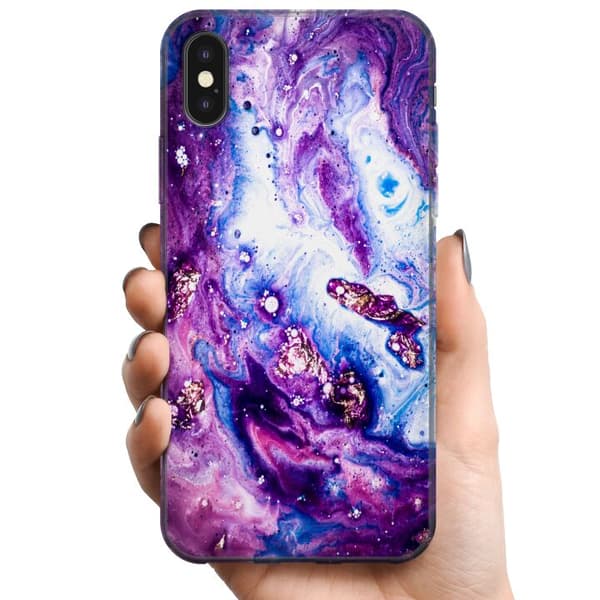 Apple iPhone X TPU Mobilskal Lila