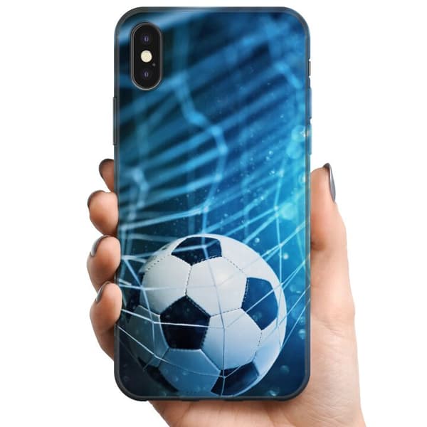 Apple iPhone X TPU Mobildeksel Fotball